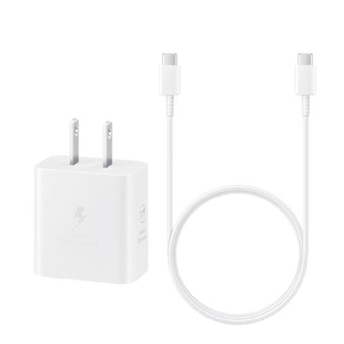 SAMSUNG - Audifonos AKG Tipo C + Cargador Samsung Blanco 25W Gan