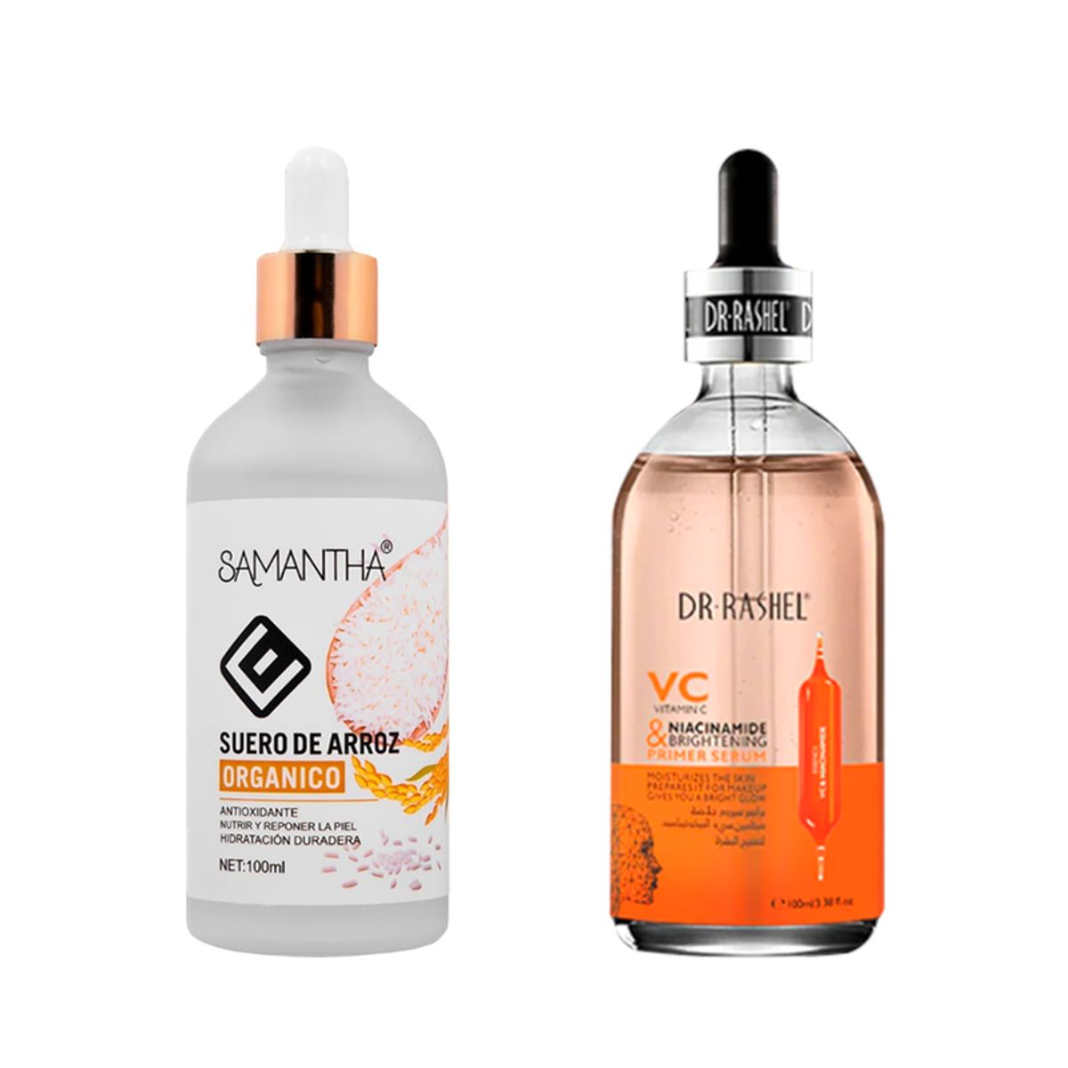 GENERICO - Serum Facial Extracto de Arroz + Serum Vitamina C Niacinamida