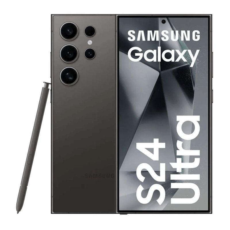 SAMSUNG - Samsung S24 Ultra 5G 256GB 12GB Negro