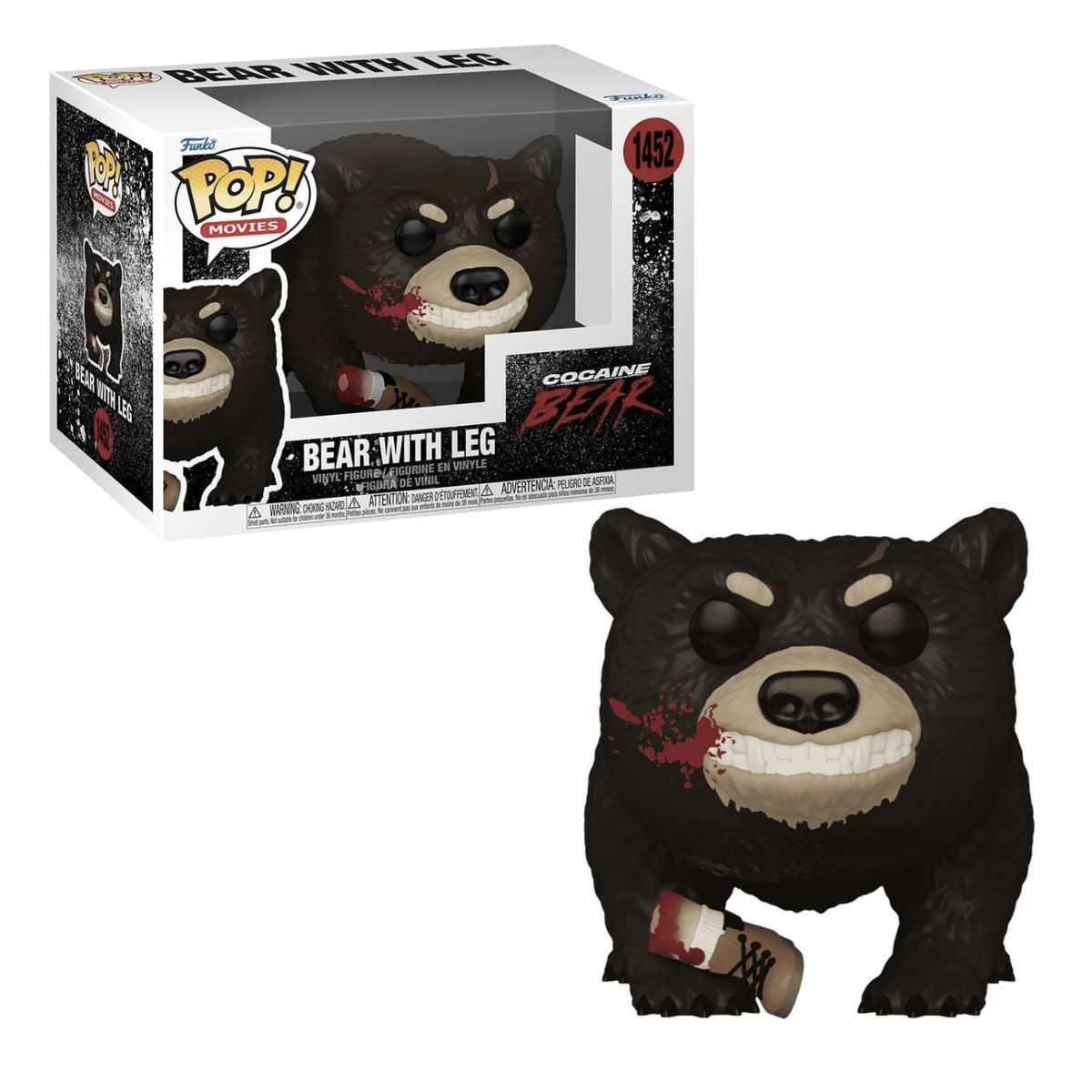 FUNKO - C0caine Bear Funko Pop 1452 Oso Con Pierna Pop