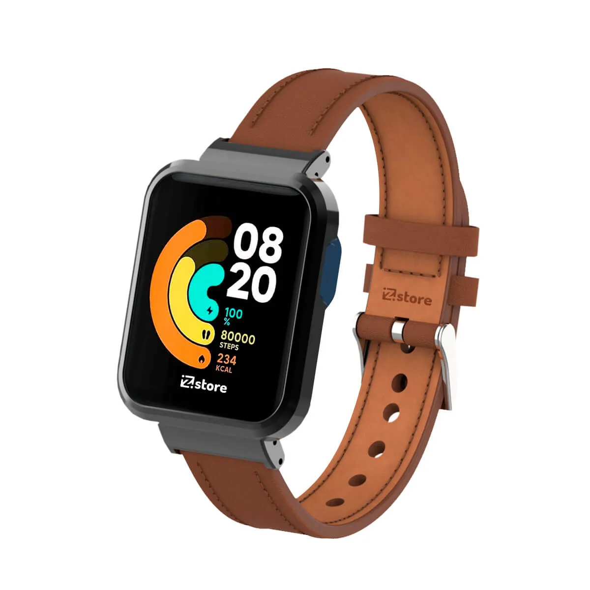GENERICO - Correa de Cuero Para Xiaomi Mi Watch Lite Azul