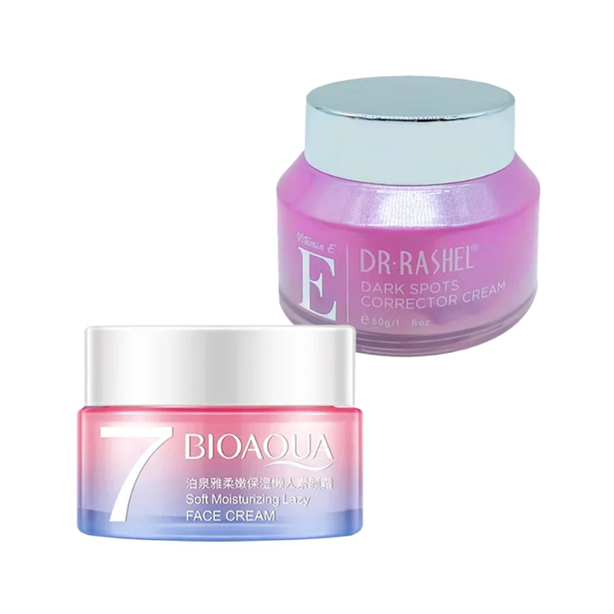 BIOAQUA - Crema Facial Aclaradora + Crema Correctora De Manchas