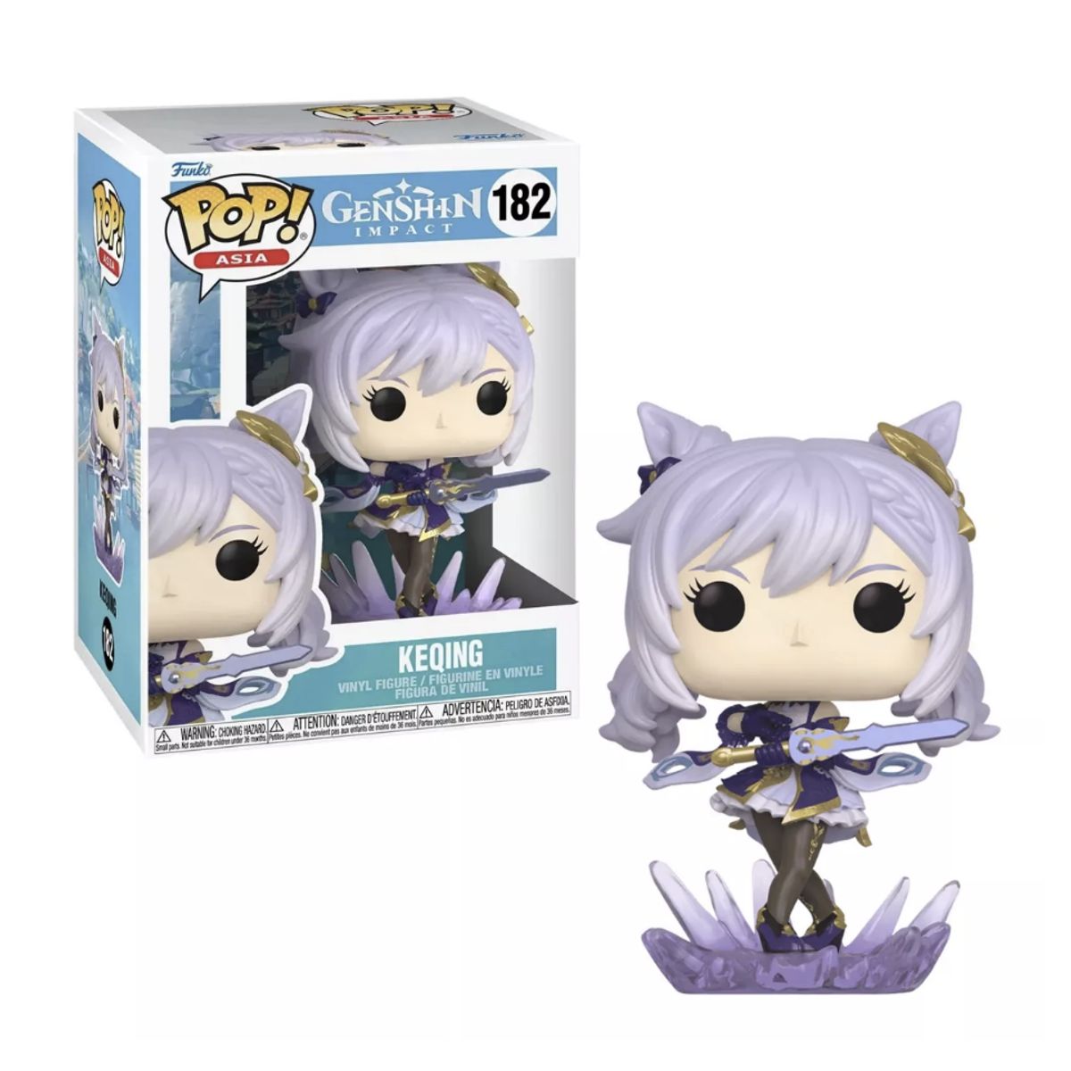 FUNKO - Keqing Funko Pop 182 Genshin Impact Asia Original