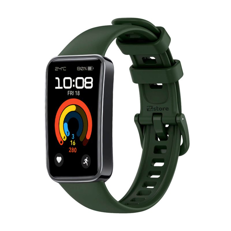 GENERICO - Correa Para Huawei Band 9  Verde Militar