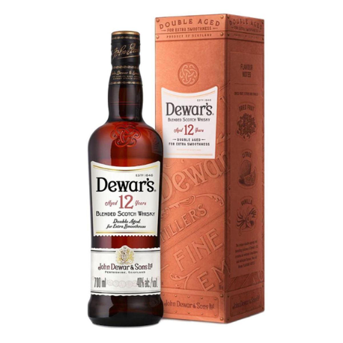 GENERICO - Whisky DEWARD´S 12 Años Botella 750 ml