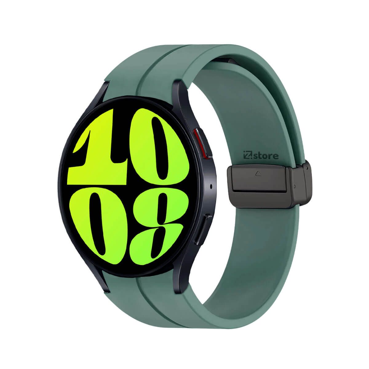 GENERICO - Correa Para Samsung Galaxy Watch 6 Broche Magnetico Verde Pino