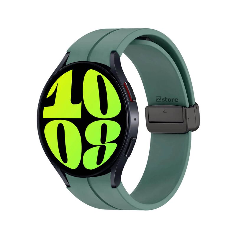 GENERICO - Correa Para Samsung Galaxy Watch 6 Broche Magnetico Verde Pino