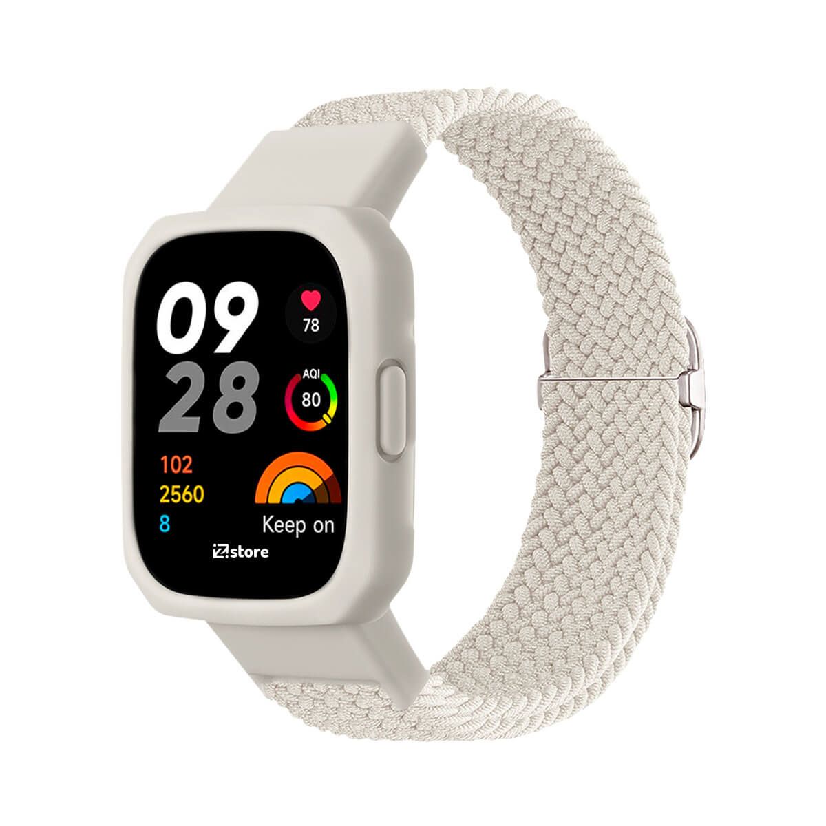 GENERICO - Correa de Nylon Redmi Watch 3 Crema