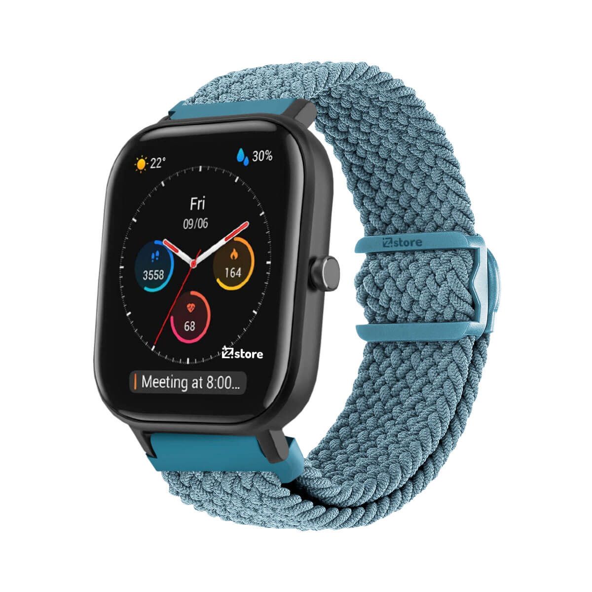 GENERICO - Correa de Nylon Amazfit GTS Celeste