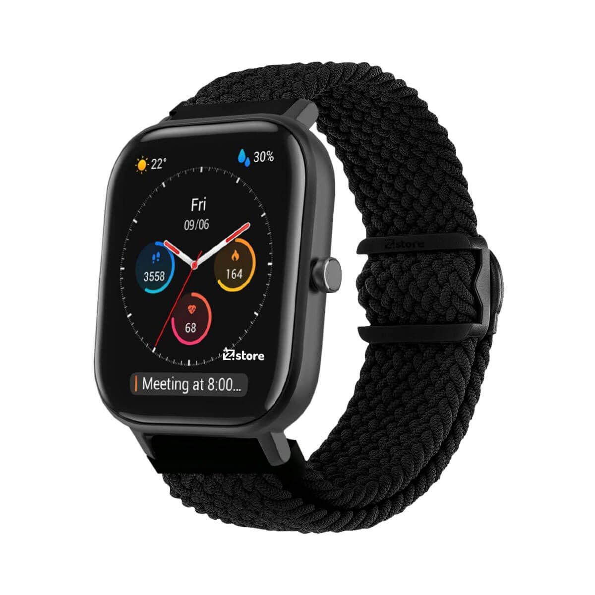 GENERICO - Correa de Nylon Amazfit GTS Negro