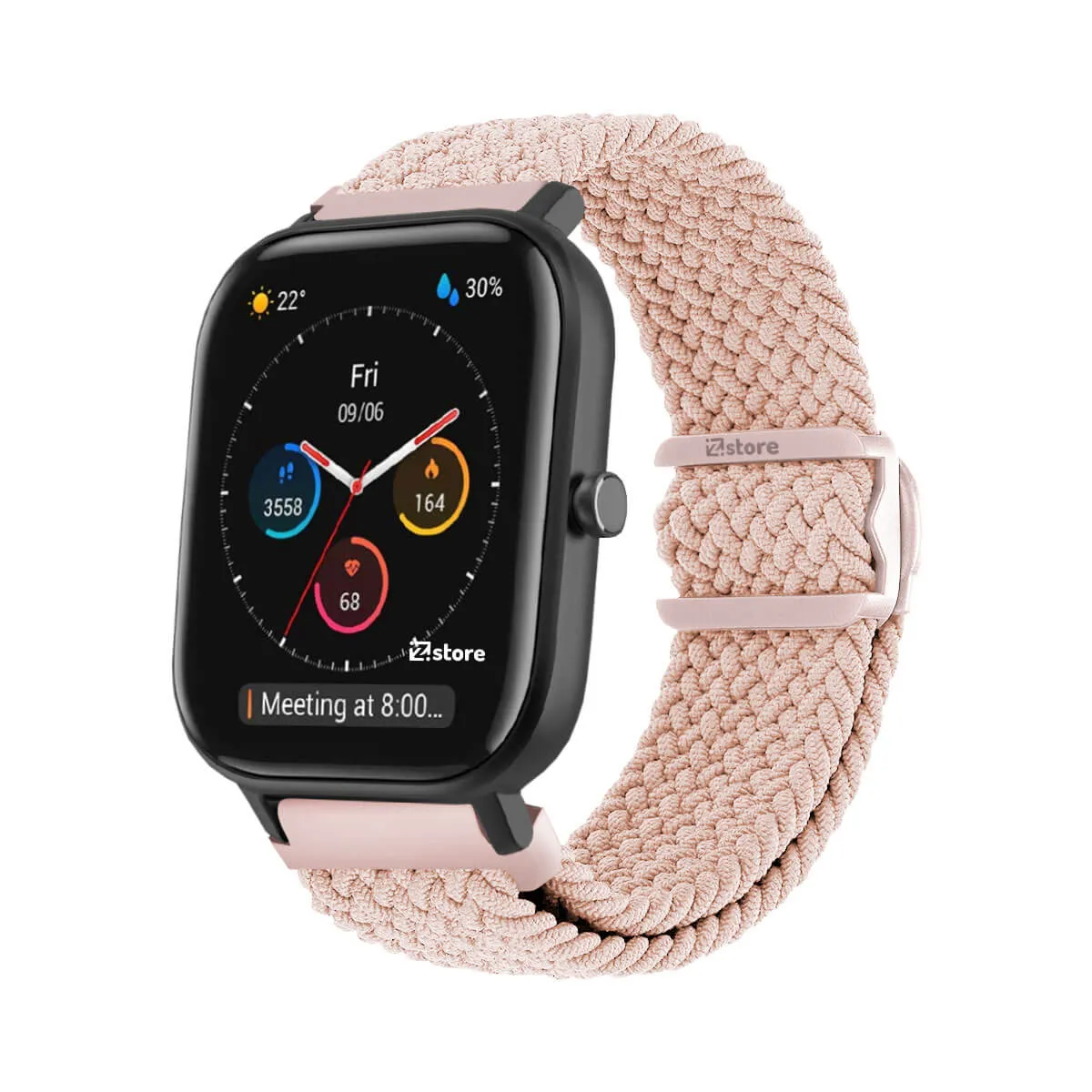 GENERICO - Correa de Nylon Amazfit GTS Rosa