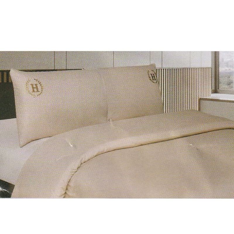 GOLDSUN - JUEGO DE SÁBANAS GOLDSUN COLOR ENTERO DE 2 PLAZAS