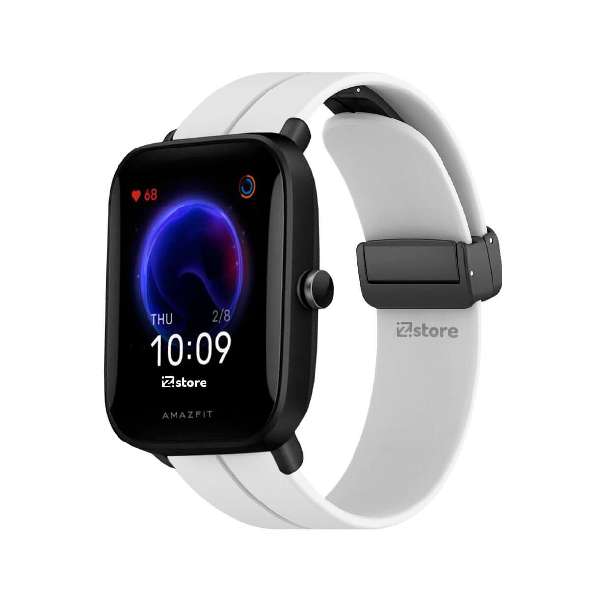 GENERICO - Correa Para Amazfit Bip U Broche Magnético Blanco