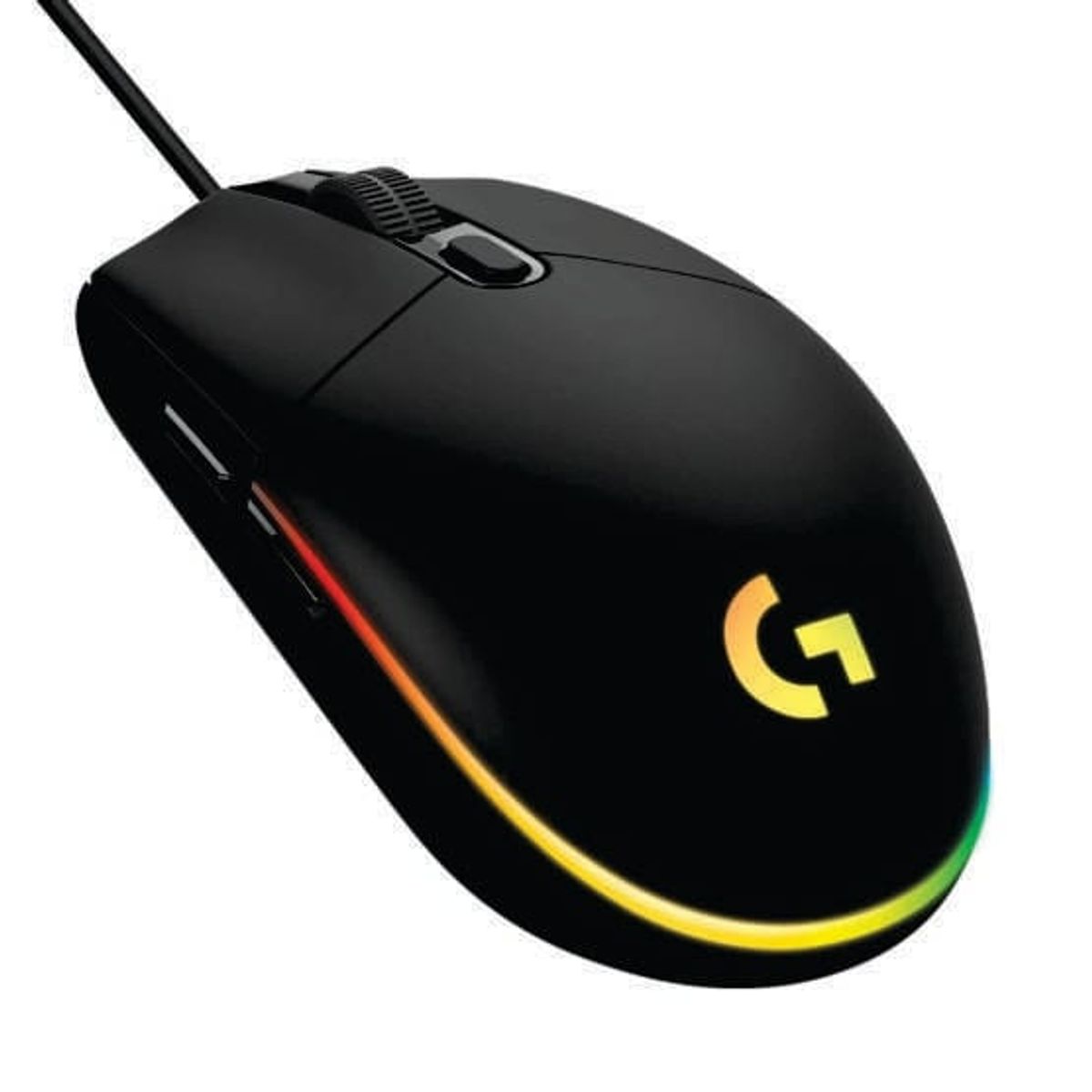 LOGITECH - MOUSE LOGITECH G203 RGB BLACK