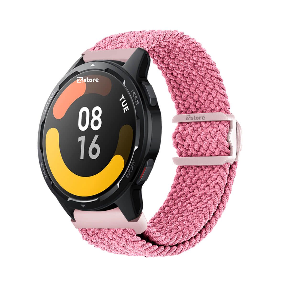 GENERICO - Correa de Nylon Para Xiaomi Watch S1 Active Rosado