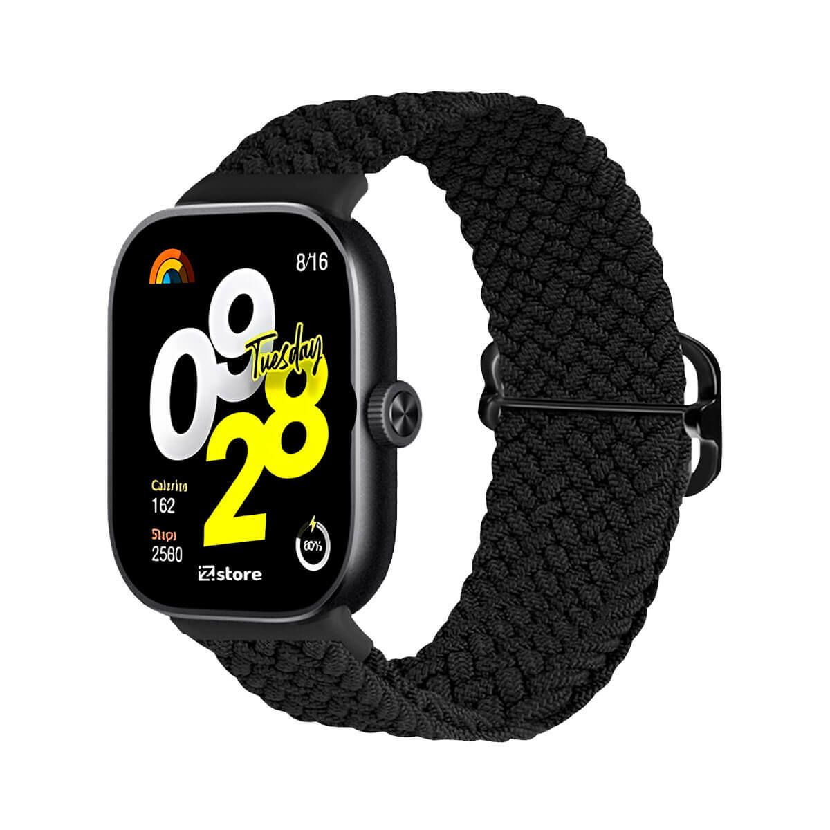 GENERICO - Correa de Nylon Para Redmi Watch 4 Negro