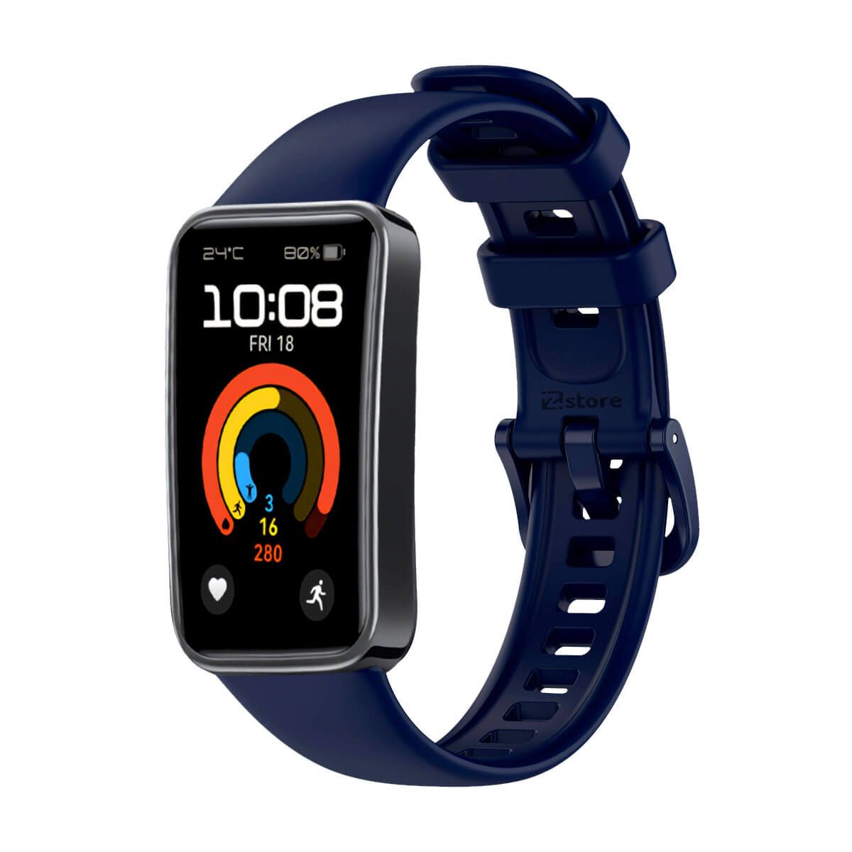 GENERICO - Correa Para Huawei Band 9  Azul Oscuro