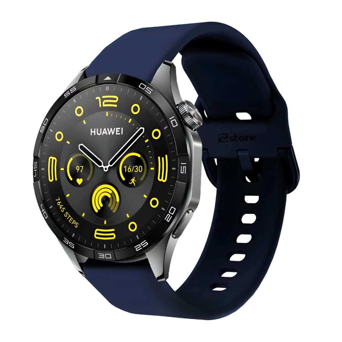GENERICO - Correa Para Huawei Watch GT4 46mm Hebilla Azul Oscuro