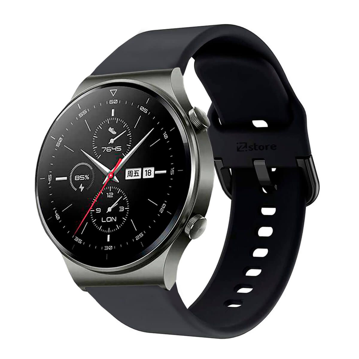 GENERICO - Correa Para Huawei Watch GT4 46mm Hebilla Negro