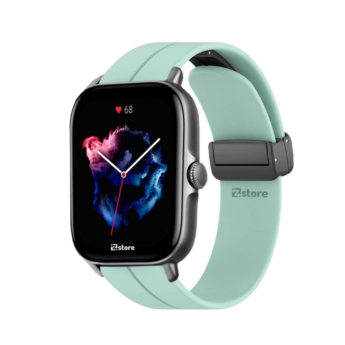 GENERICO - Correa Para Amazfit GTS3 Broche Magnético Verde Agua