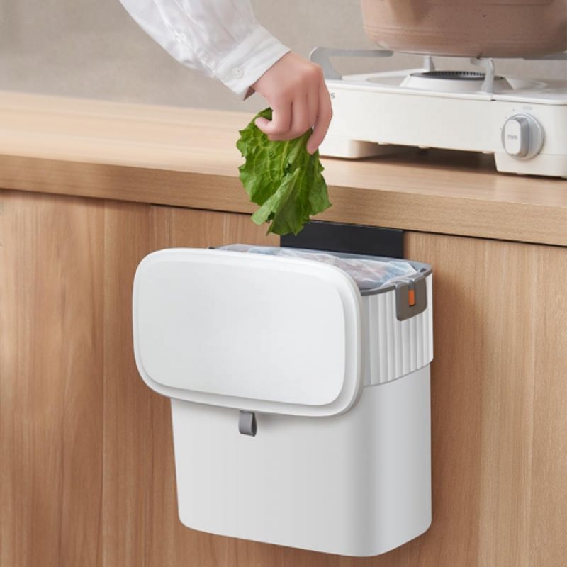 KOTIINI - Basurero gabinete ABS Kotiini 9L blanco