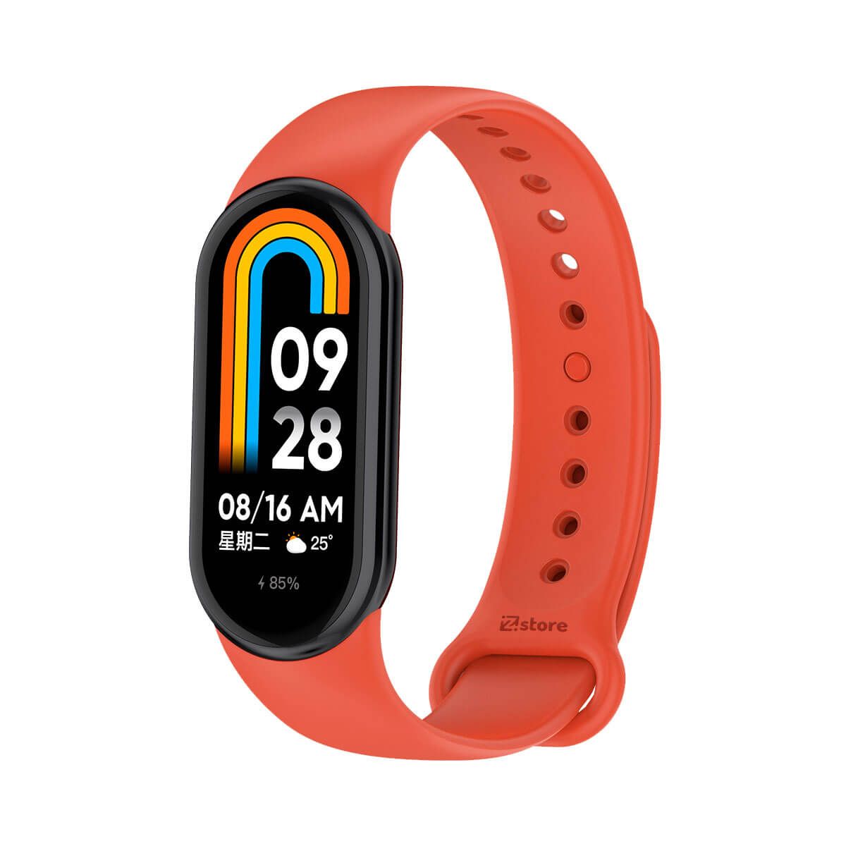 GENERICO - Correa Para Xiaomi Mi Band 8  Naranja Ocre