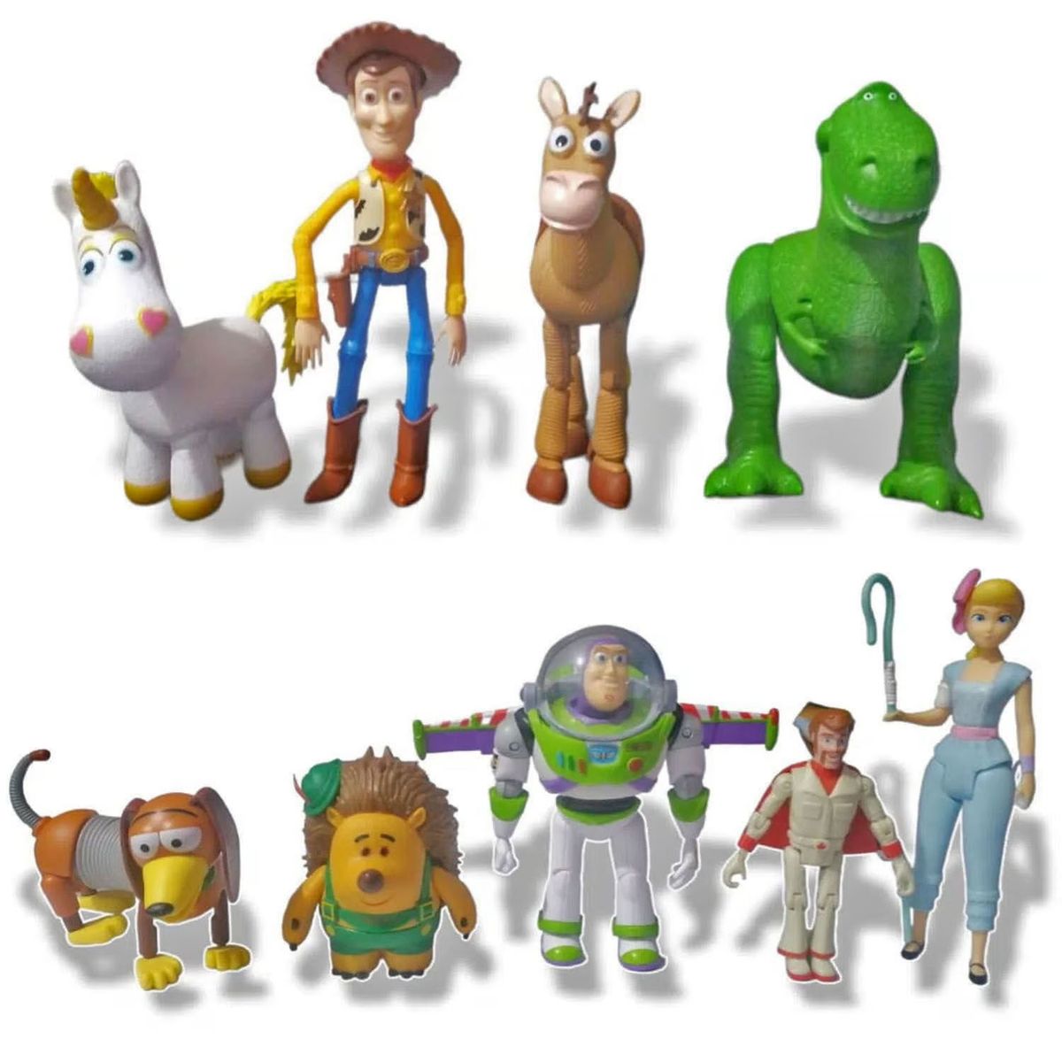 TOY STORY - Muñecos de Jebe Toy Story Articulados Set de 9 Modelo 1
