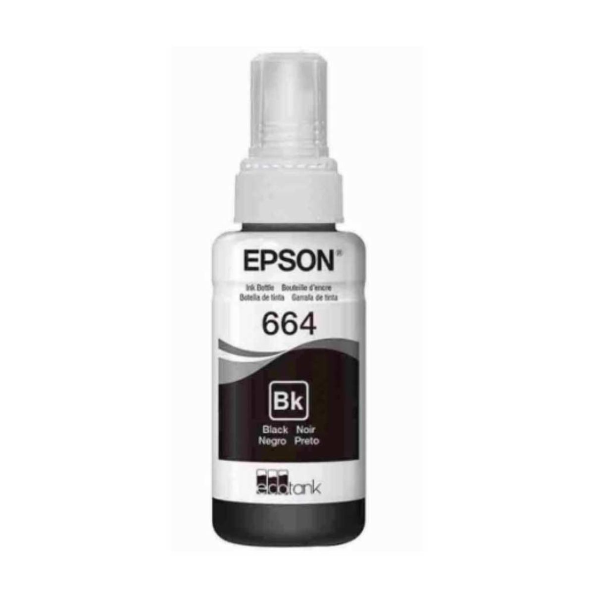EPSON - Tinta Epson T664120 Negro 70 ml