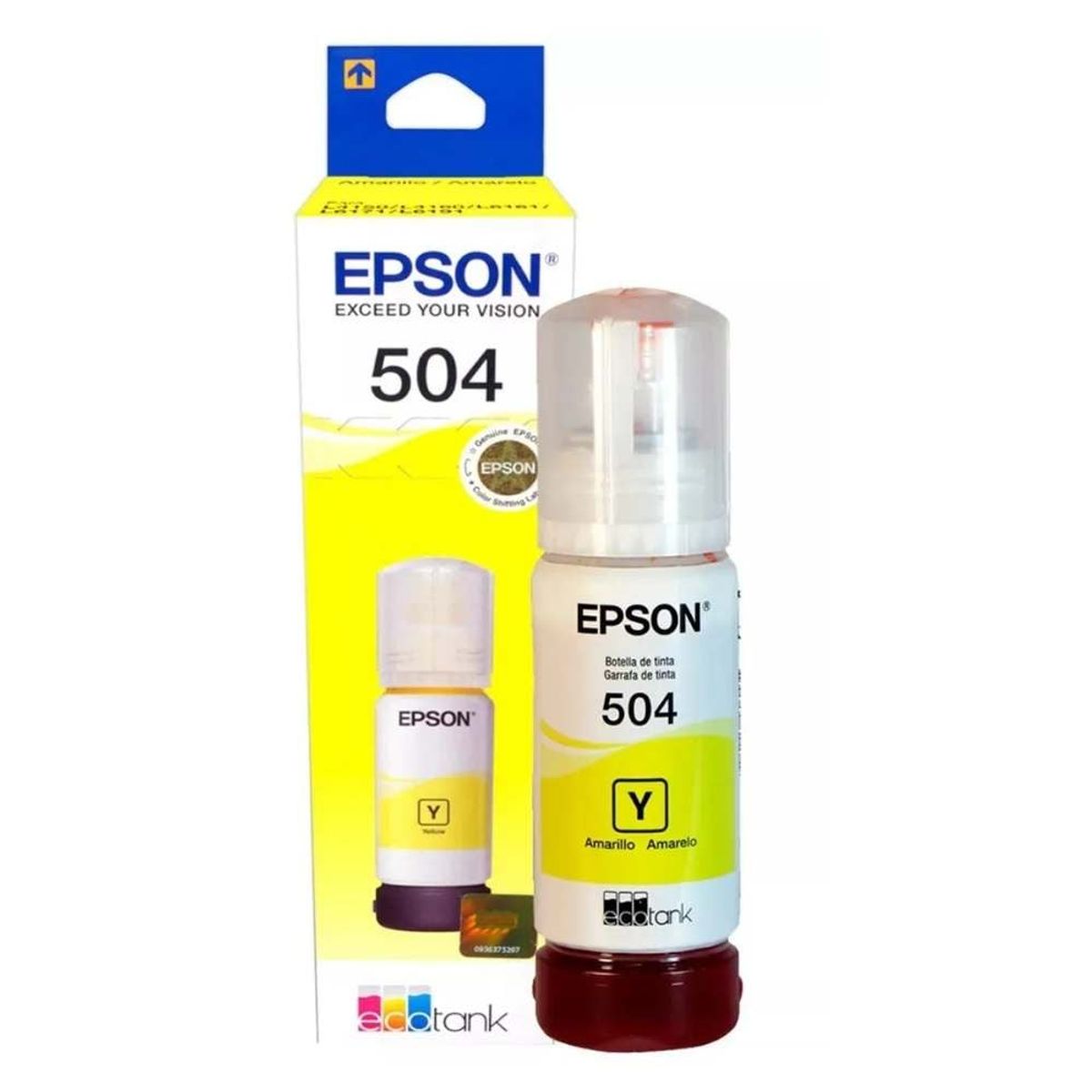 EPSON - Botella de Tinta Epson T504420 Amarillo 70ml