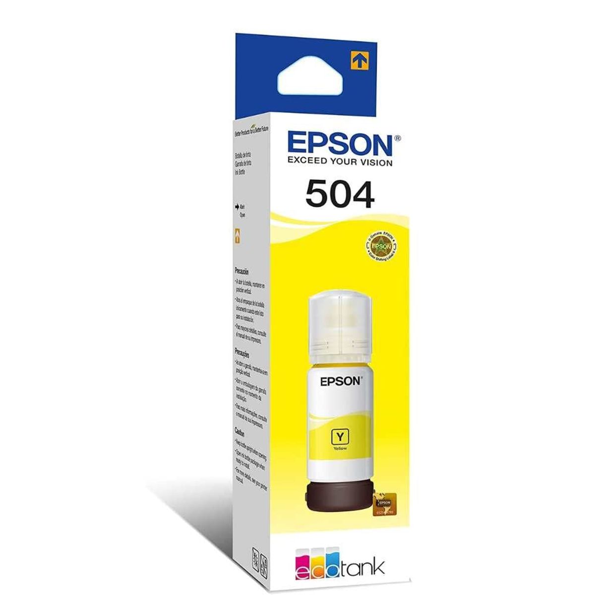 EPSON - Botella de Tinta Epson T504420 Amarillo 70ml