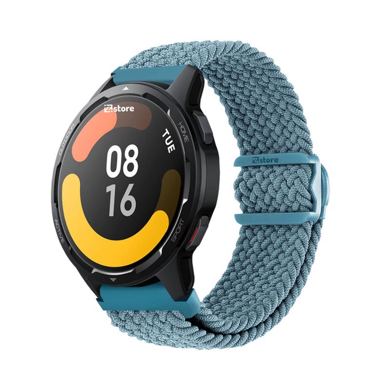 GENERICO - Correa de Nylon Para Xiaomi Watch S1 Active Celeste