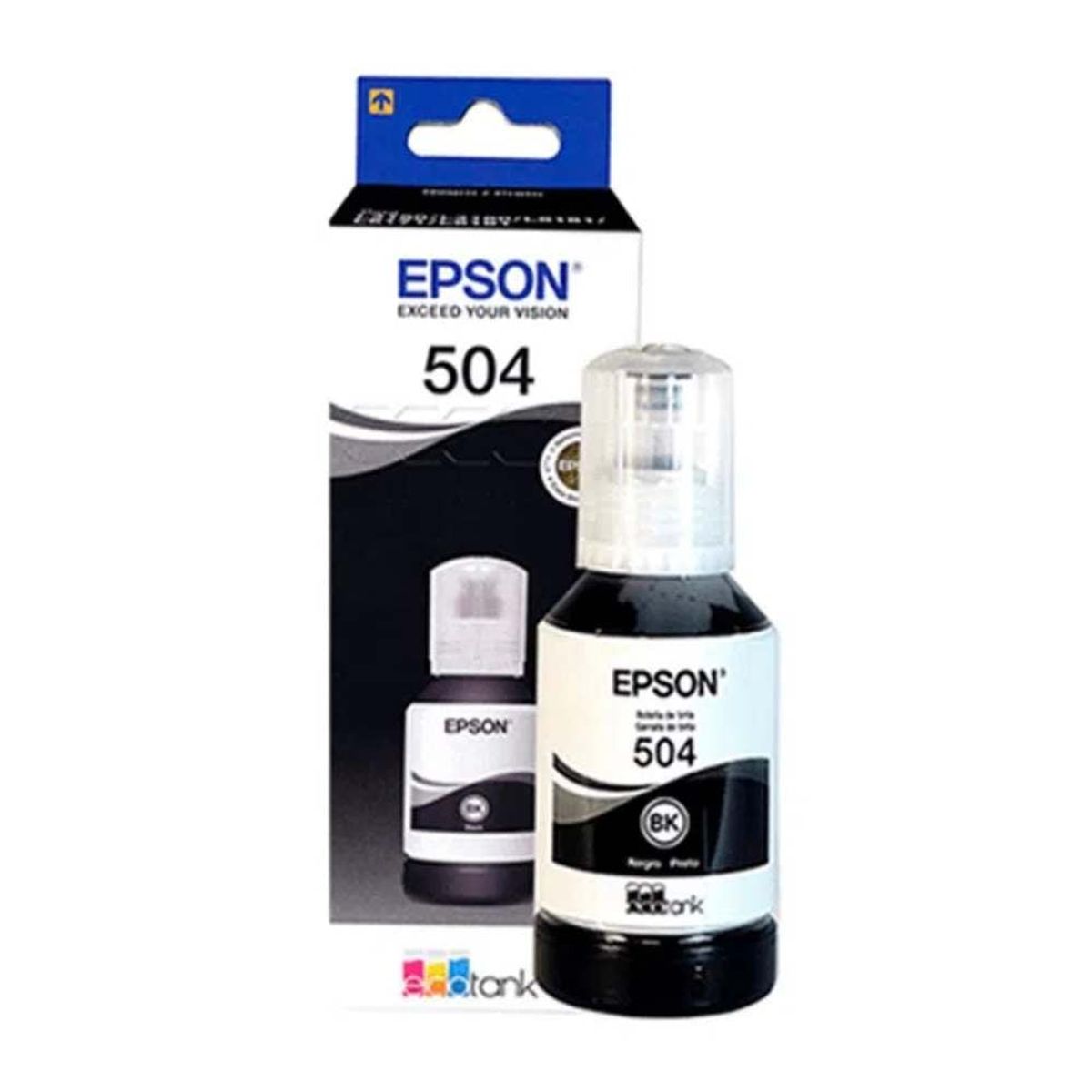 EPSON - Botella de Tinta Epson T504120 Negro 127ml