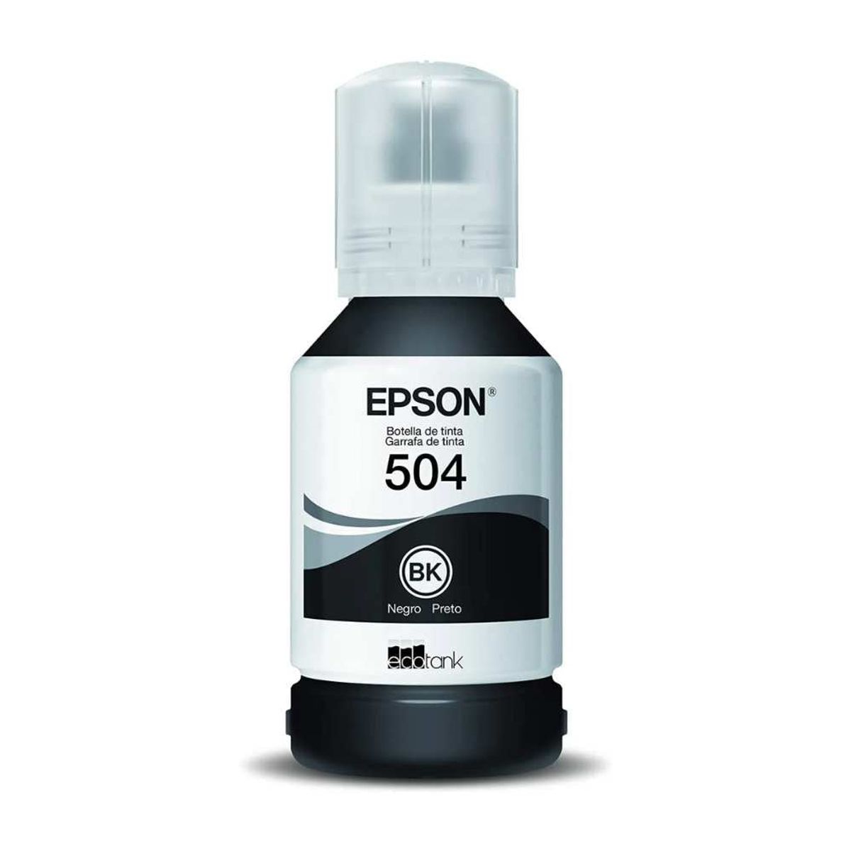EPSON - Botella de Tinta Epson T504120 Negro 127ml