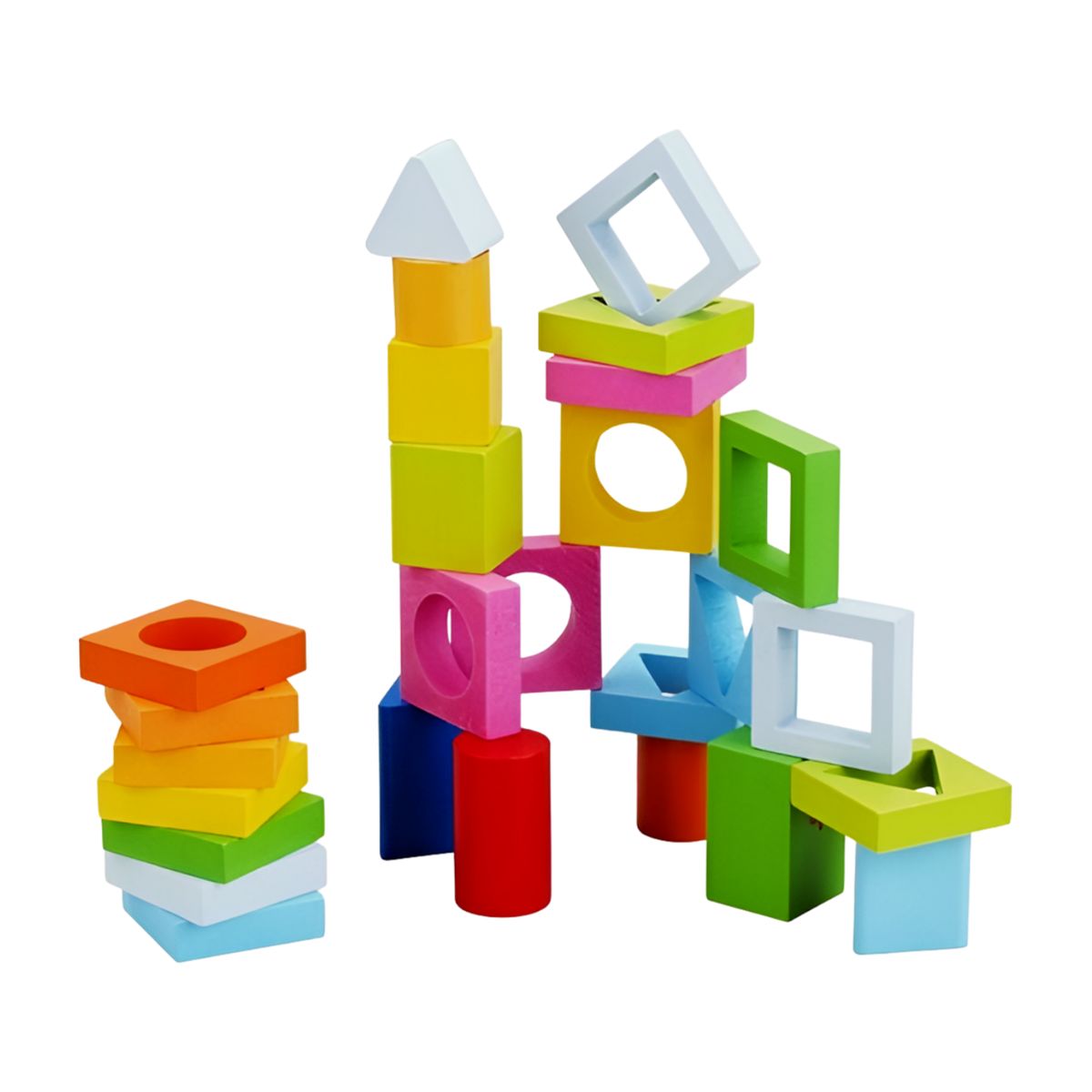 CLASSIC WORLD - Bloques Geométricos de Madera marca Classic World