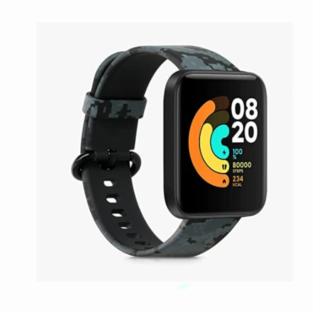 GENERICO - Correa de Silicona Para Xiaomi Watch 2 Lite - Camuflado Negro