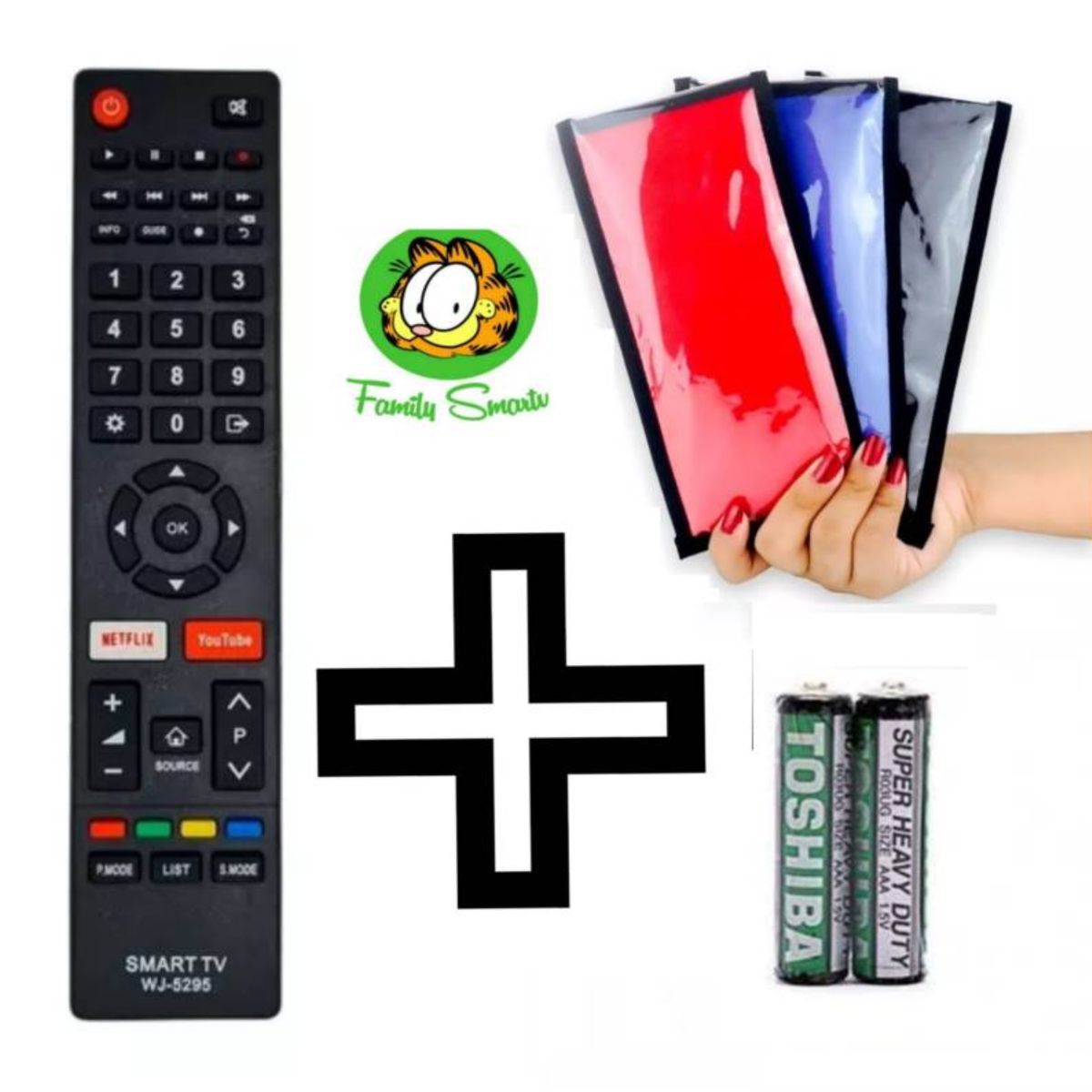 UNIVERSAL - Control Remoto Jvc Para Tv Smart Modelo RM-C3358 Nuevo