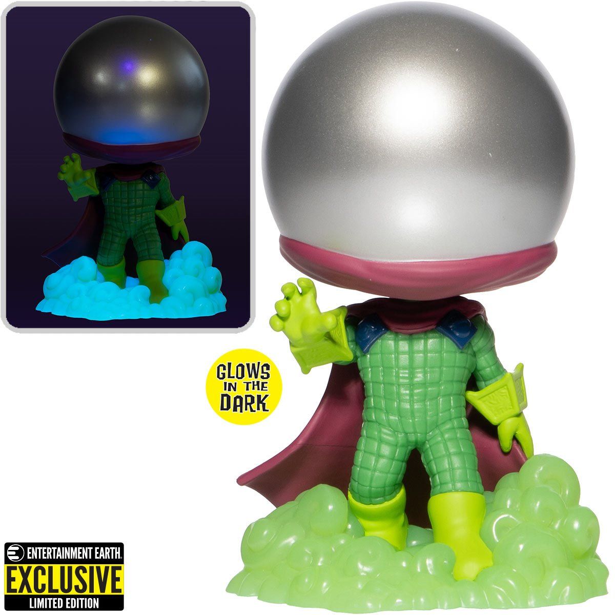 FUNKO - Funko Pop Marvel - Mysterio Tierra 616 Exclusivo Glows 1156
