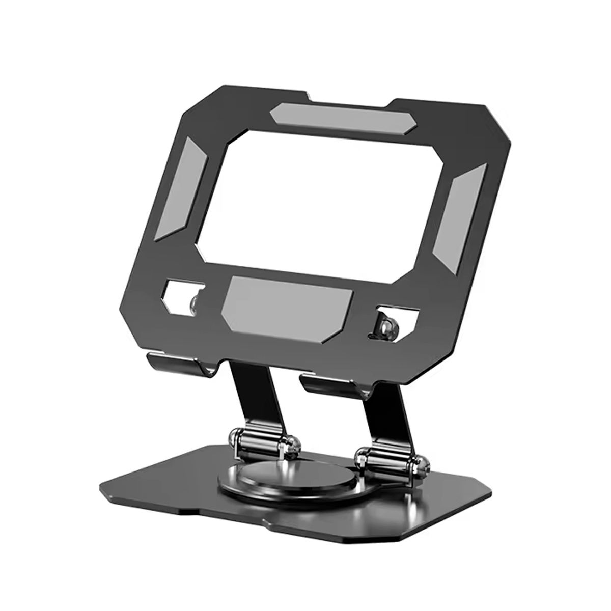 GENERICO - Soporte Aluminio Para Tablets Smartphones Ipad Hasta 12 Rotación 360°