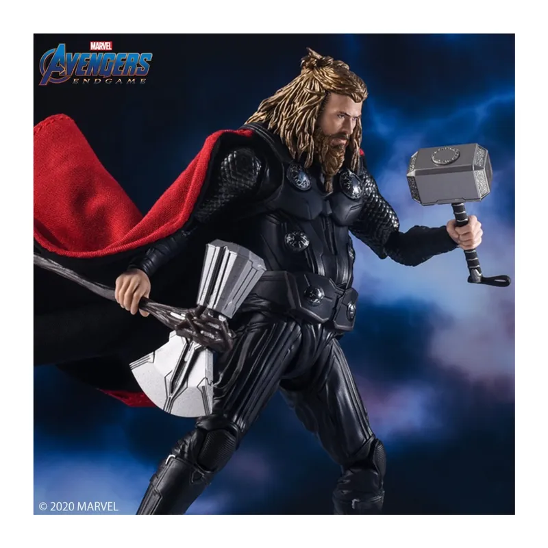 BANDAI - Avengers Endgame SH Figuarts Thor Final Battle Edition