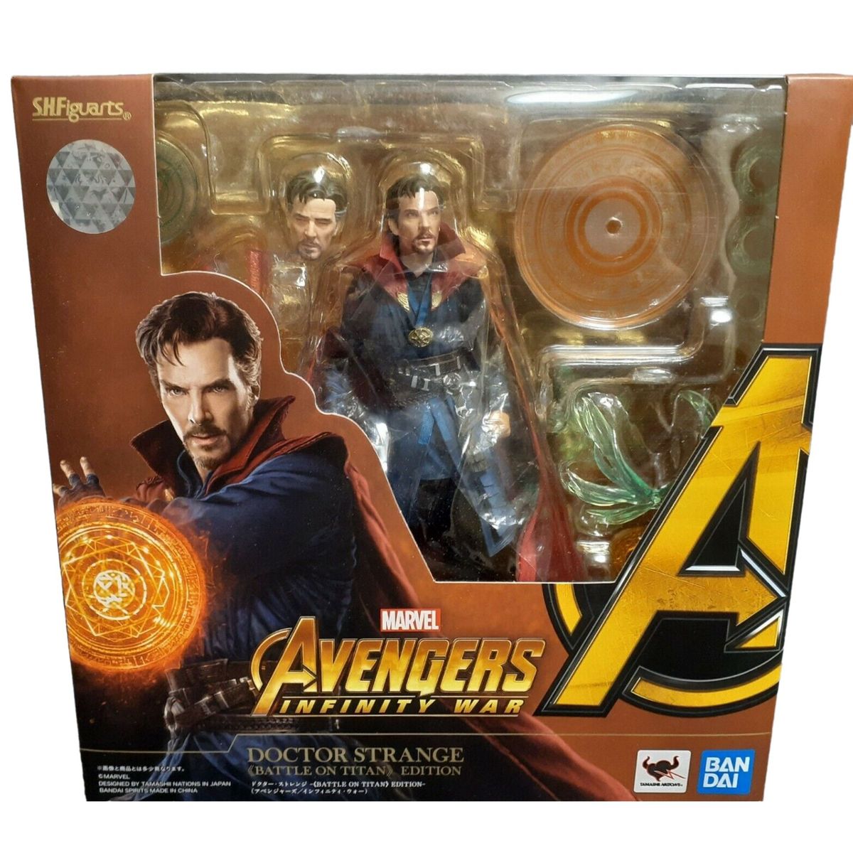 BANDAI - Avengers Infinity War SH Figuarts Dr Strange Battle on Titan