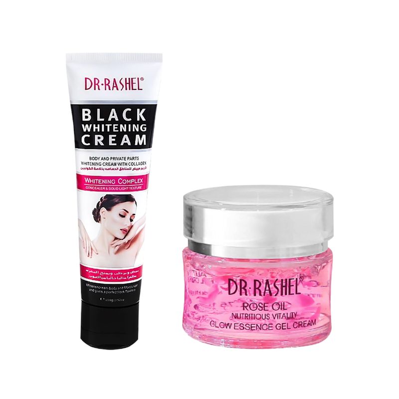 GENERICO - Crema Corporal Blanqueadora + Crema Rosas Gel Esencia Brillo_.