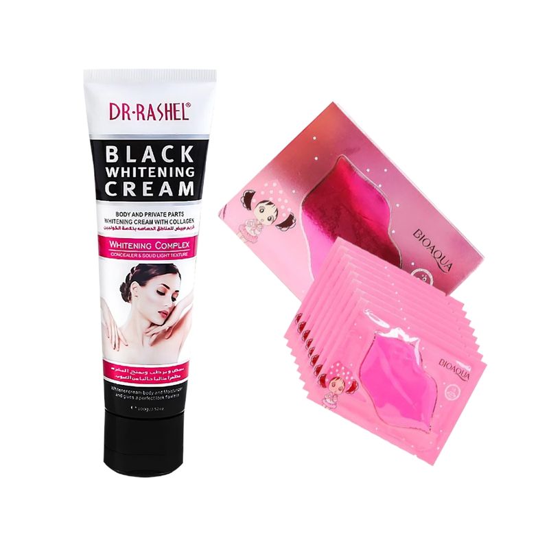 GENERICO - Crema Corporal Blanqueadora + Máscara labial Cristalina Rosa