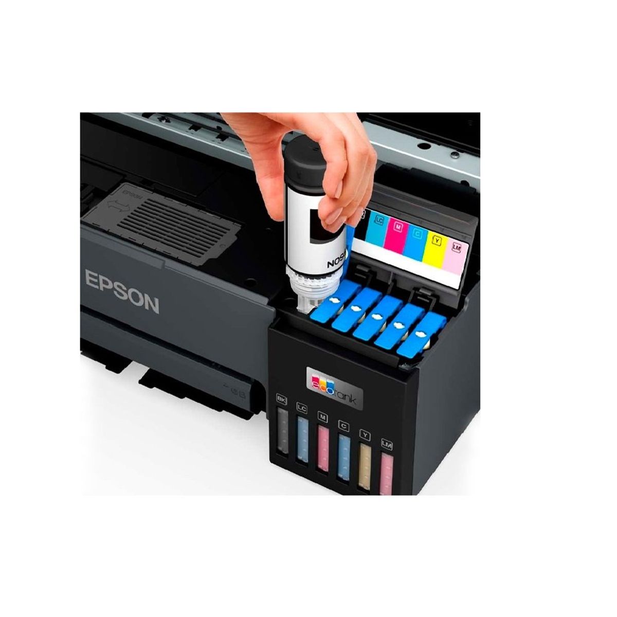 EPSON - Impresora Fotografica Epson Ecotank L8050 PVC CD DVD USB Wi-Fi Direct