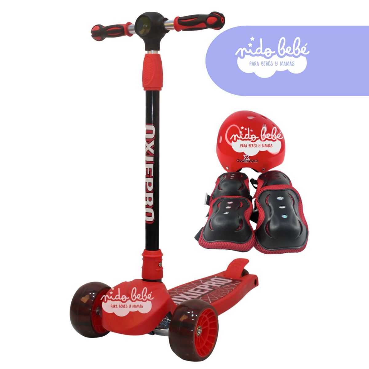 GENERICO - SCOOTER GRAN OXIE ROJO