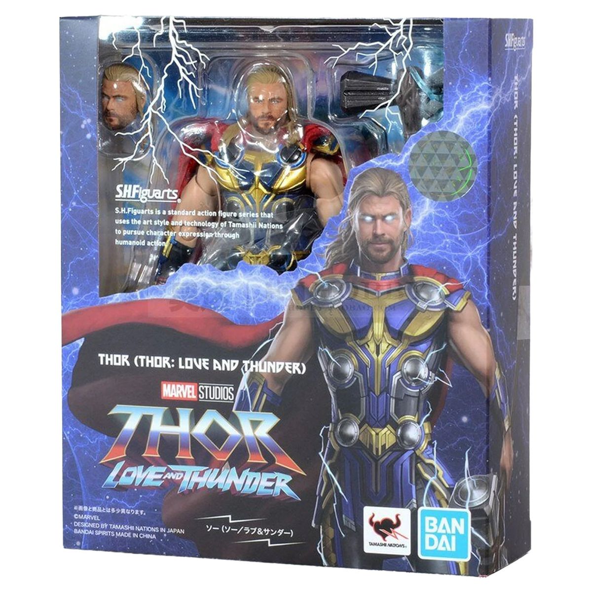 BANDAI - Figura de Accion Thor Love and Thunder SH Figuarts