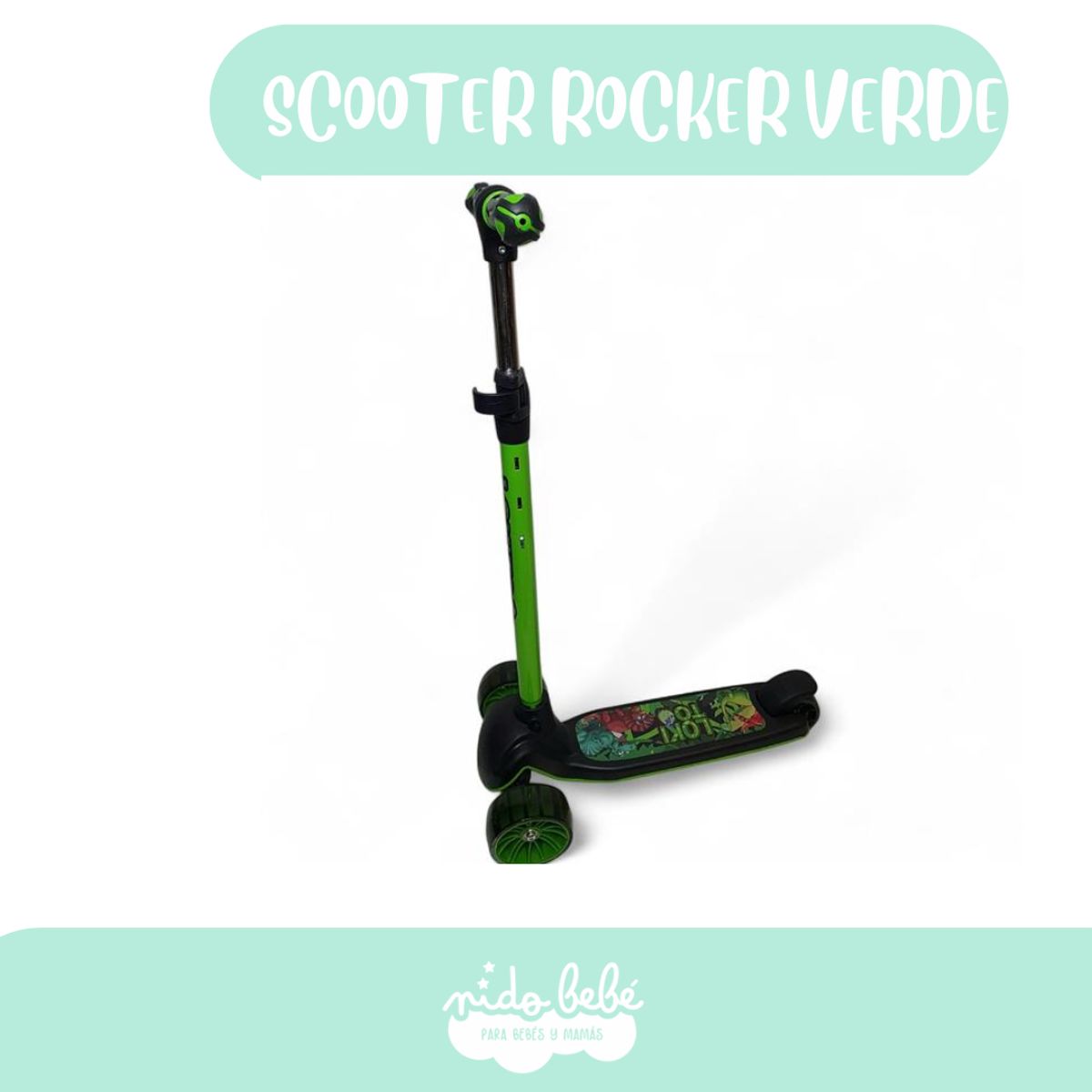 GENERICO - SCOOTER ROCKER VERDE