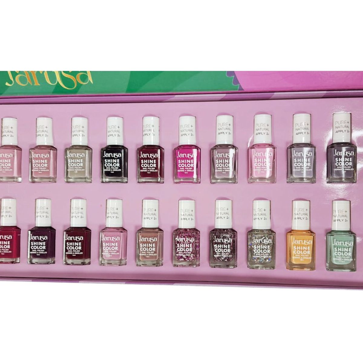 GENERICO - Box de Esmaltes Dulce Amor Jarusa 24 unidades