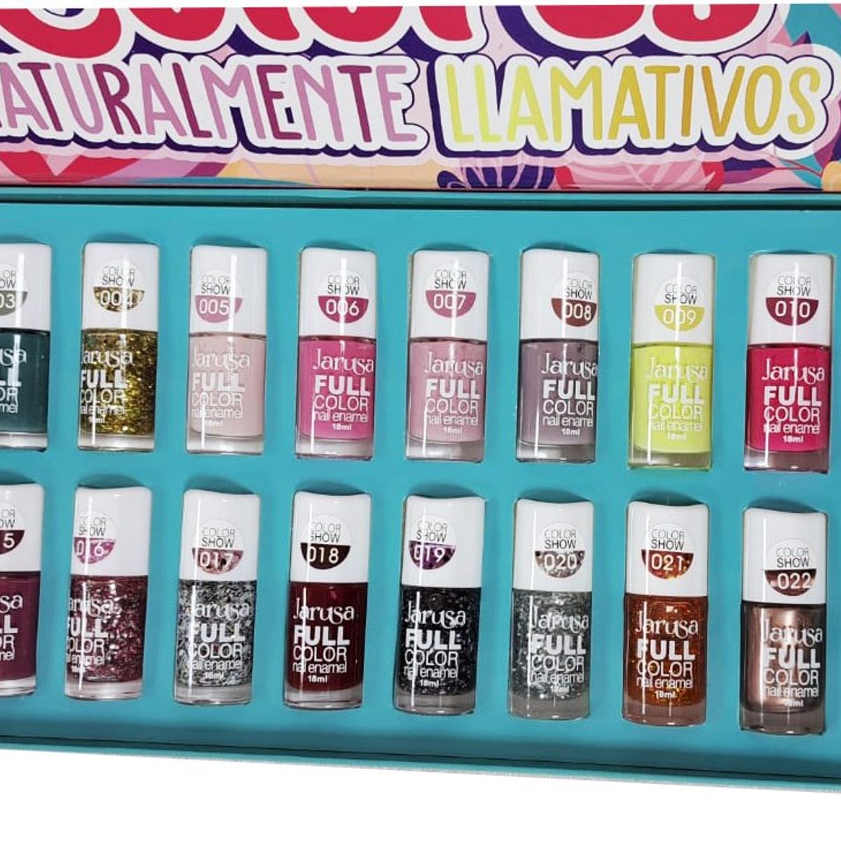 GENERICO - Box de Esmaltes  Tropical Wild Jarusa 24 unidades