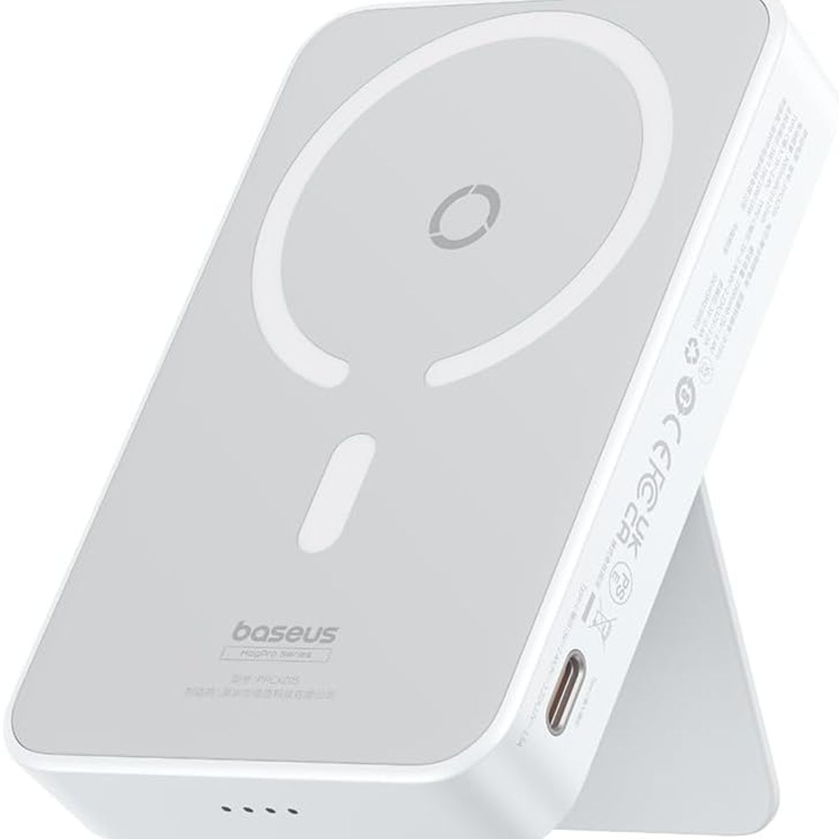 BASEUS - Power Bank Inalámbrico Magnético Baseus Magpro 5000mah PD20W - Blanco
