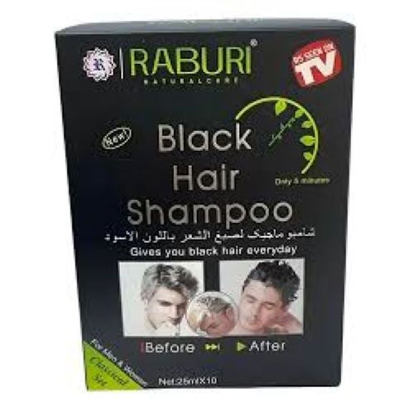 GENERICO - Tinte Shampoo  Negro - RABURI